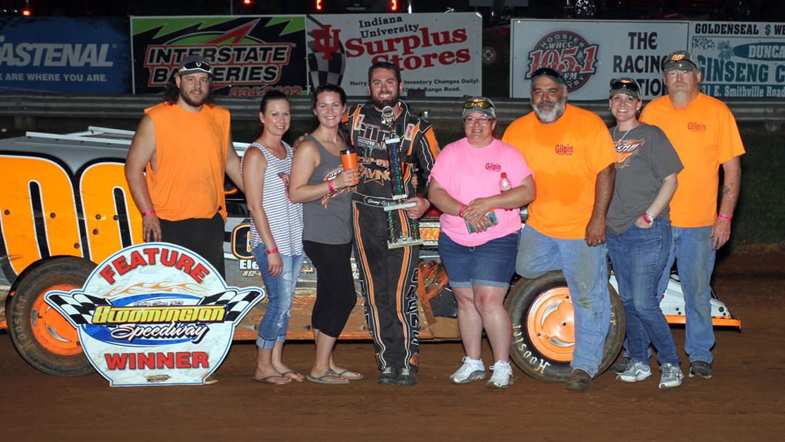 Jeff Bland Jr. Captures Bloomington Sprint Car Main, Owens and Divine Victorious