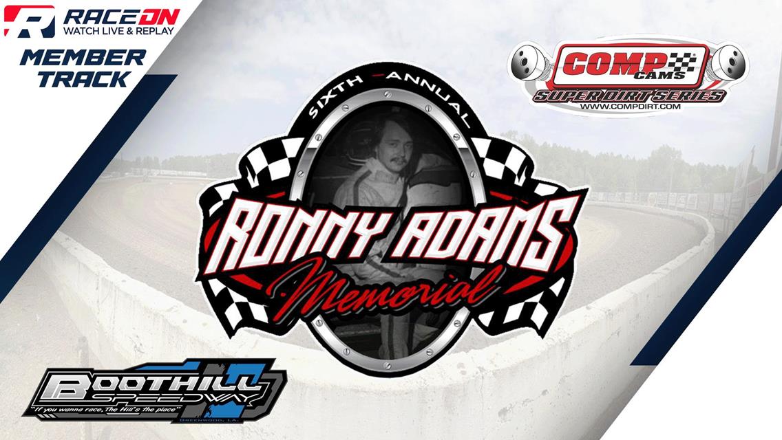 *Breaking News* Ronny Adams Memorial Now 1 day | $10K to Win Show