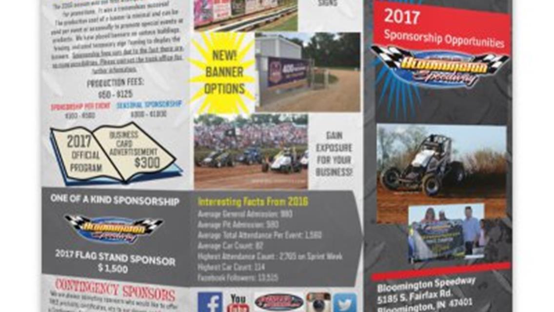 SPONSORSHIP OPPORTUNITIES
