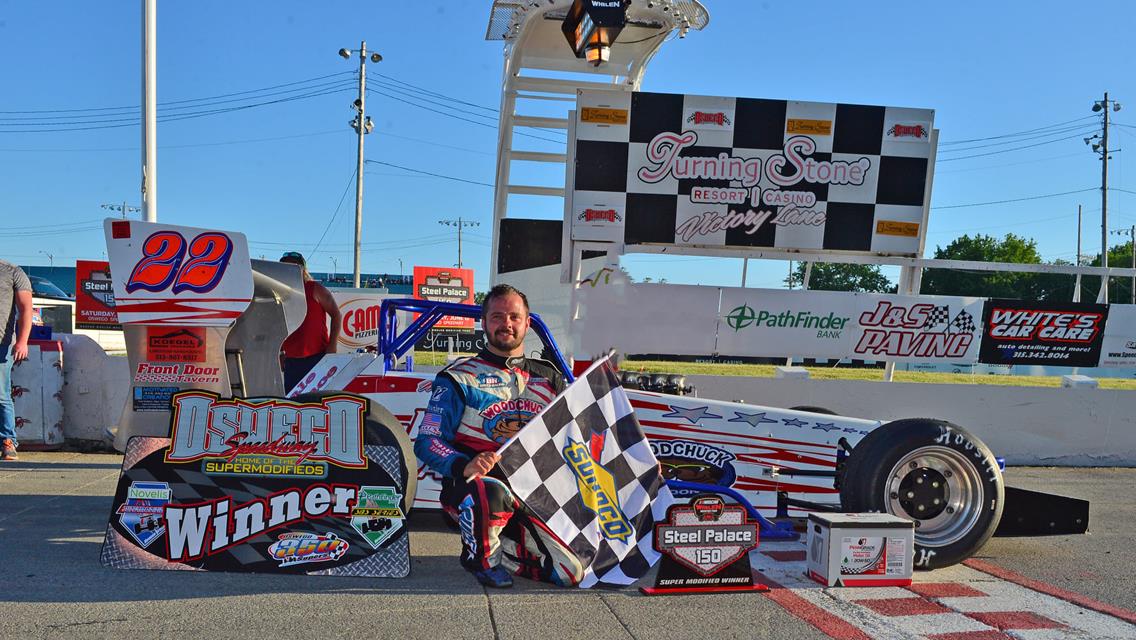 Bruce Leads Flag to Flag for First Career Novelis Supermodified Feature Win