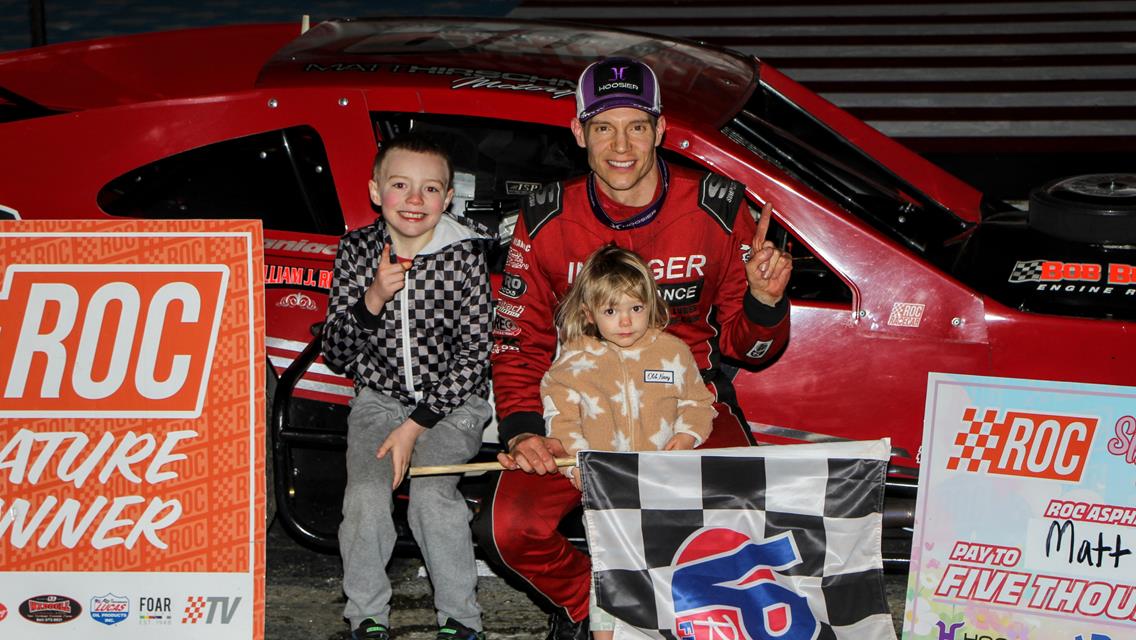 MATT HIRSCHMAN KICKS OFF RACE OF CHAMPIONS MODIFIED SERIES SEASON WITH VICTORY IN “SPRING MELTDOWN” AT MAHONING VALLEY SPEEDWAY