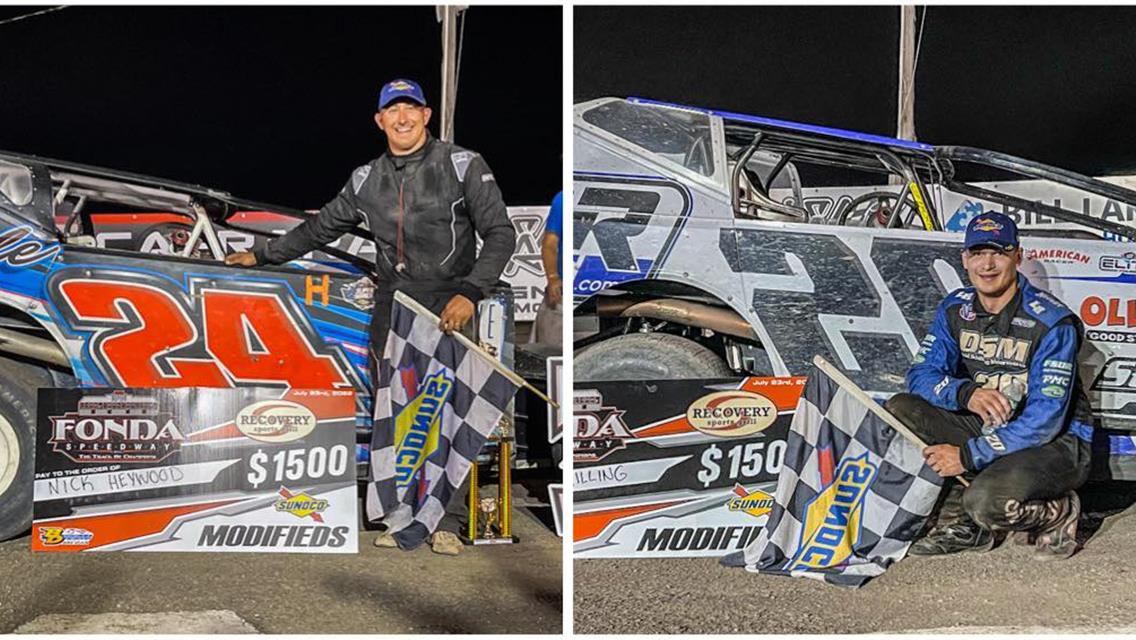 MODIFIED TWIN 20â€™S PRODUCE TWO FIRST TIME WINNERS AT FONDA