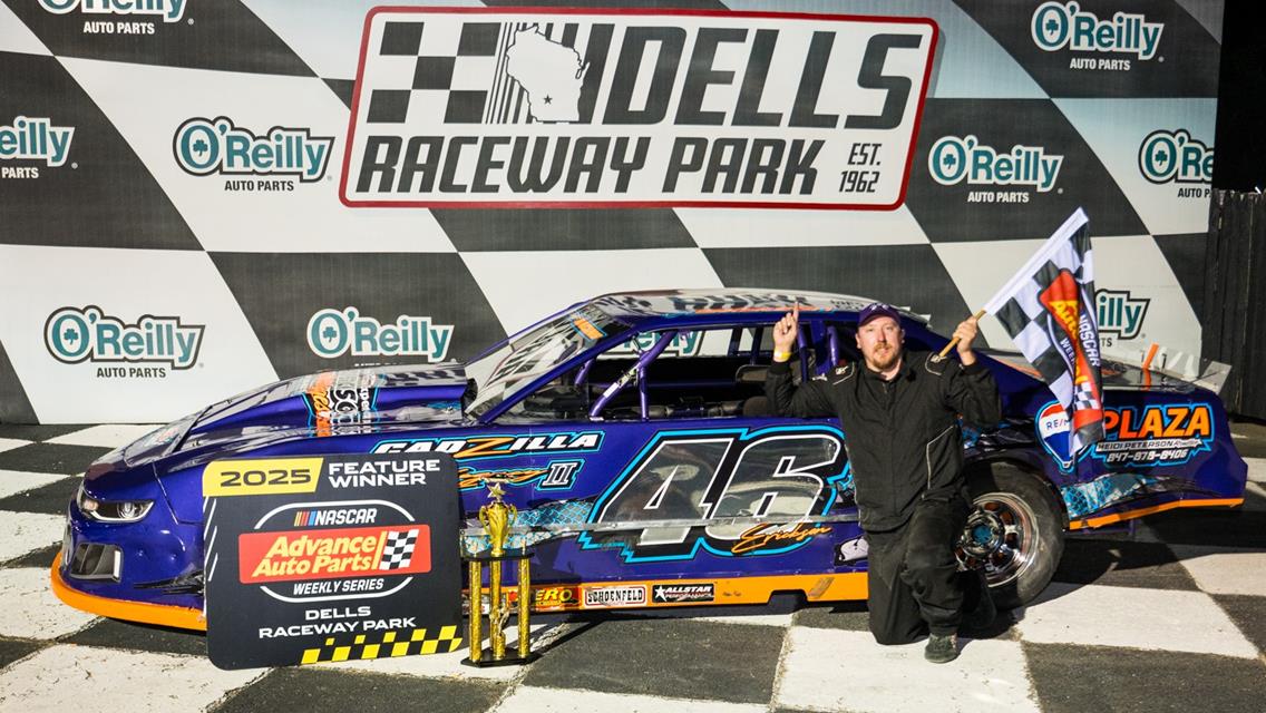 ERICKSON COLLECTS WIN IN NASCAR REGIONAL SPORTSMAN