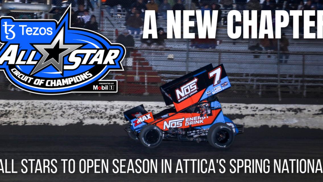 Fourteen teams commit to Tezos All Stars in 2022; Championship Season Begins at Attica Raceway Park’s Spring Nationals this weekend