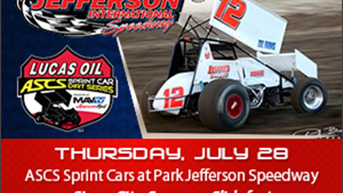 Lucas Oil Amercian Sprint Car Series invades Park Jefferson