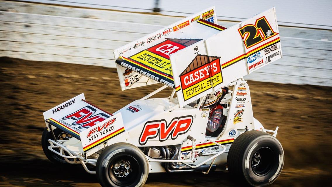 Brian Brown Scores Top Five at Williams Grove and Podium at Selinsgrove