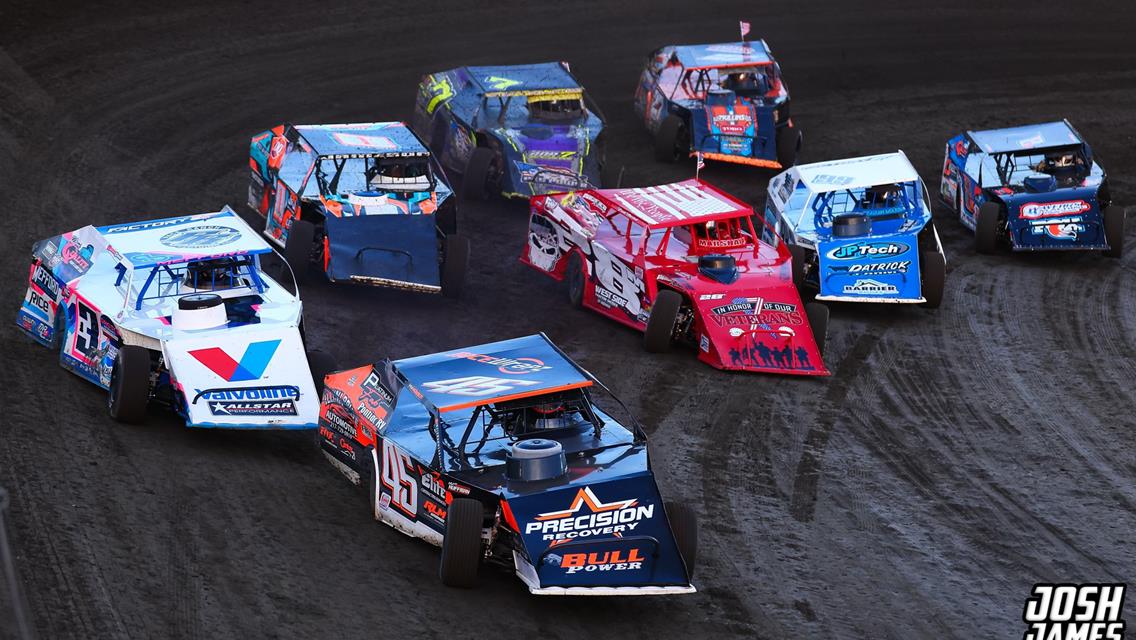 Fairbury Speedway (Fairbury, IL) – MARS Modified Championship Series – Illinois Dirt Shootout – August 30th, 2025. (Josh James Artwork)