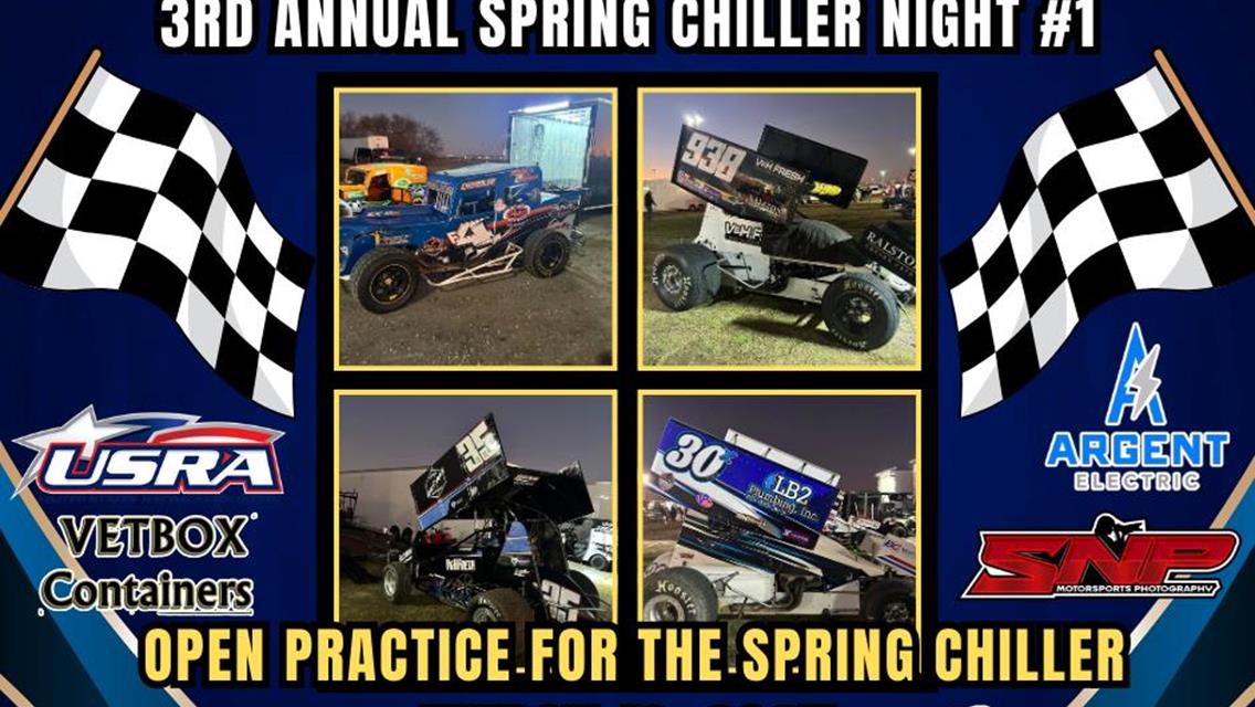 3rd Annual Spring Chiller opens the 2025 Season with Test and Tune N ight for all Racecars!