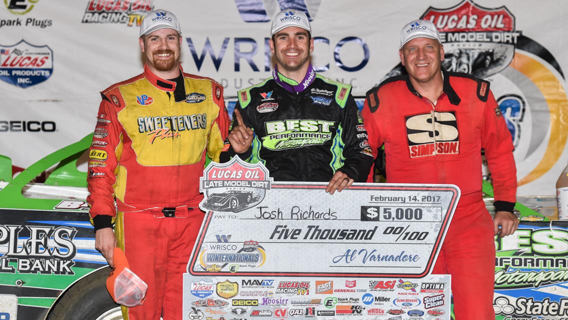 Richards Takes Tuesday’s Wrisco Industries Winternationals Victory