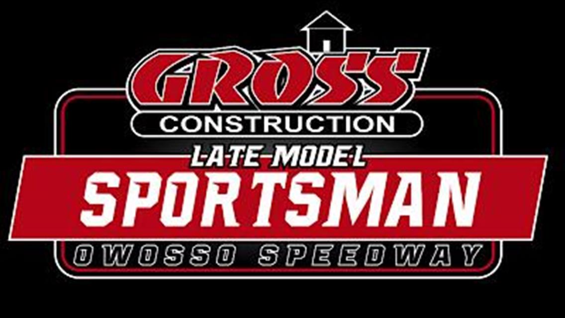 Gross Construction Joins Owosso Speedway as 2023 Late Model Sportsman Division Sponsor!