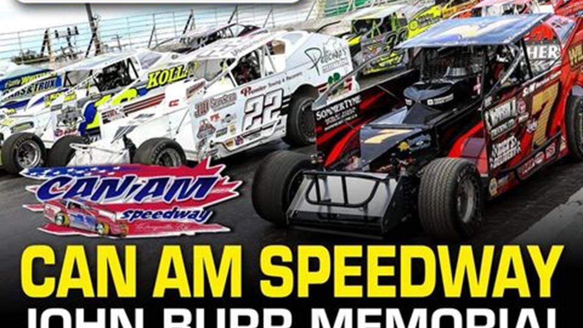 Three Series Races to Highlight John Burr Memorial Night at Can-Am