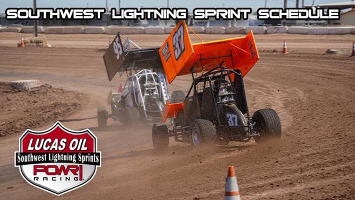 Southwest Lightning Sprints Release 2021 Season Schedule