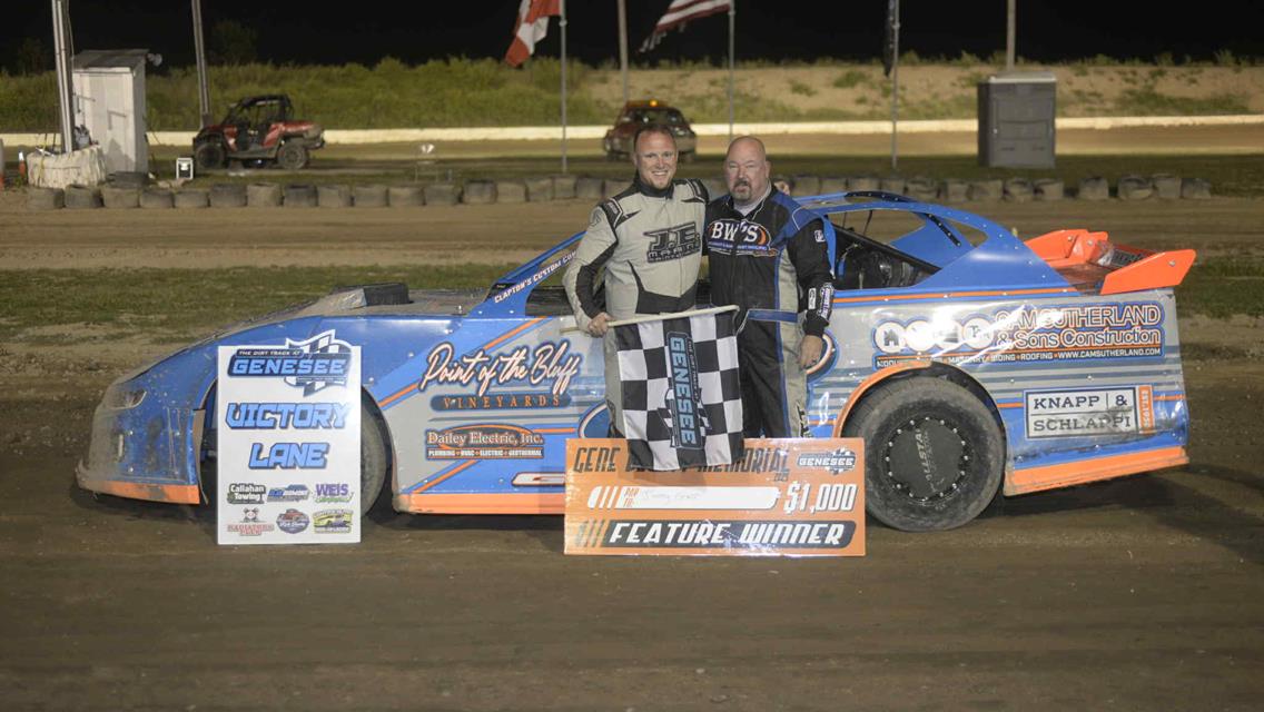 Grant Turns Genesee Upside Down: First Win at the Track, First DeWitt Memorial, Career No. 50