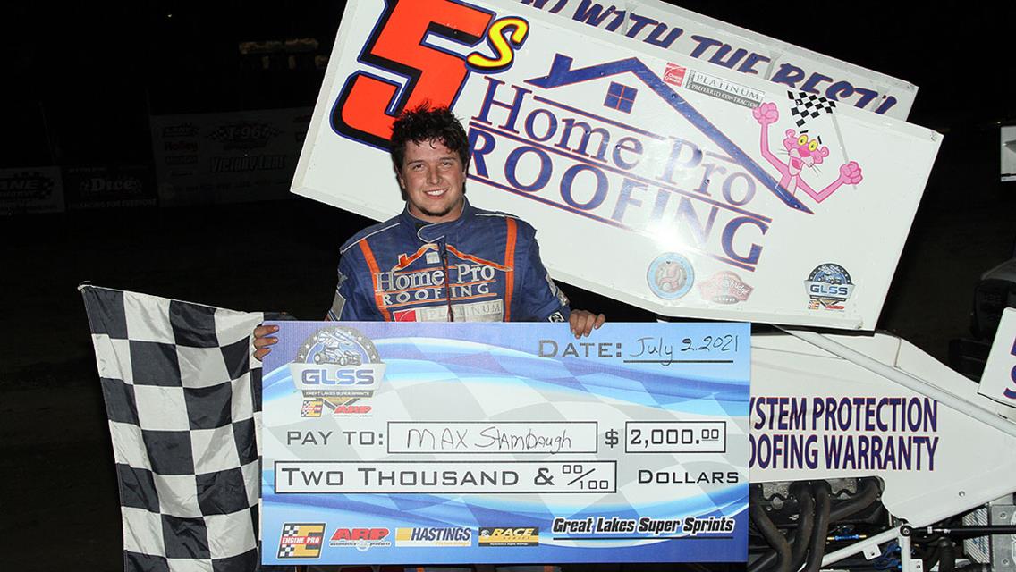 Stambaugh Capitalizes and Collects I-96 Win