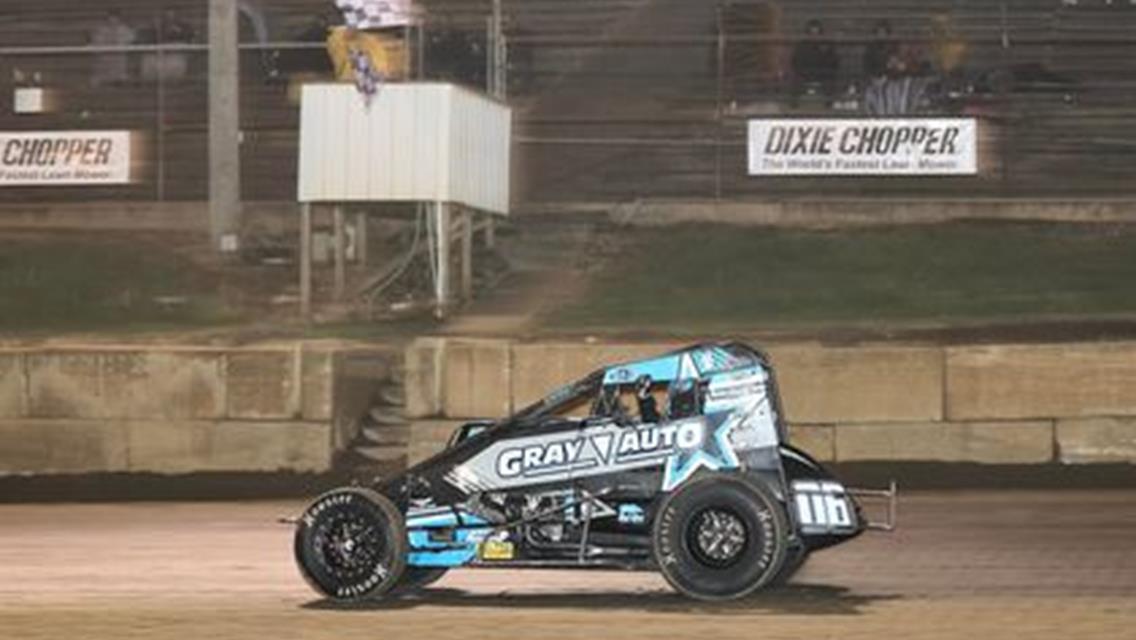 Jordan Kinser Picks Up A Big Win WIth 46 Cars Ripping The Cushion During Qualifying