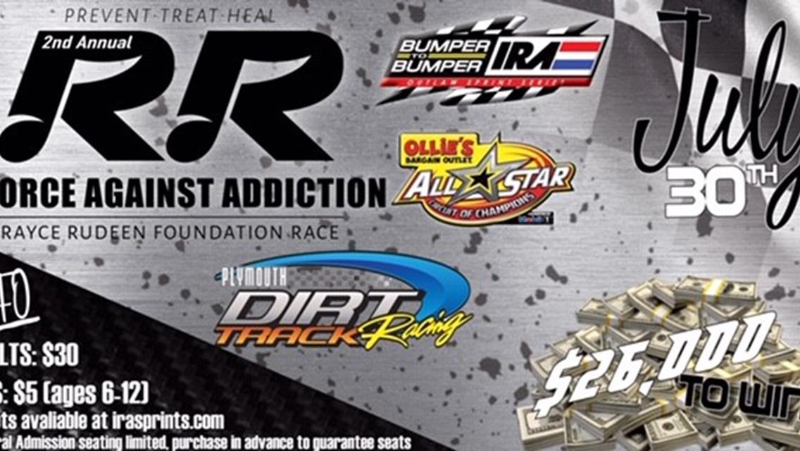 The Rayce Rudeen Foundation Allstar/IRA Sprint Event at the Plymouth Dirt Track