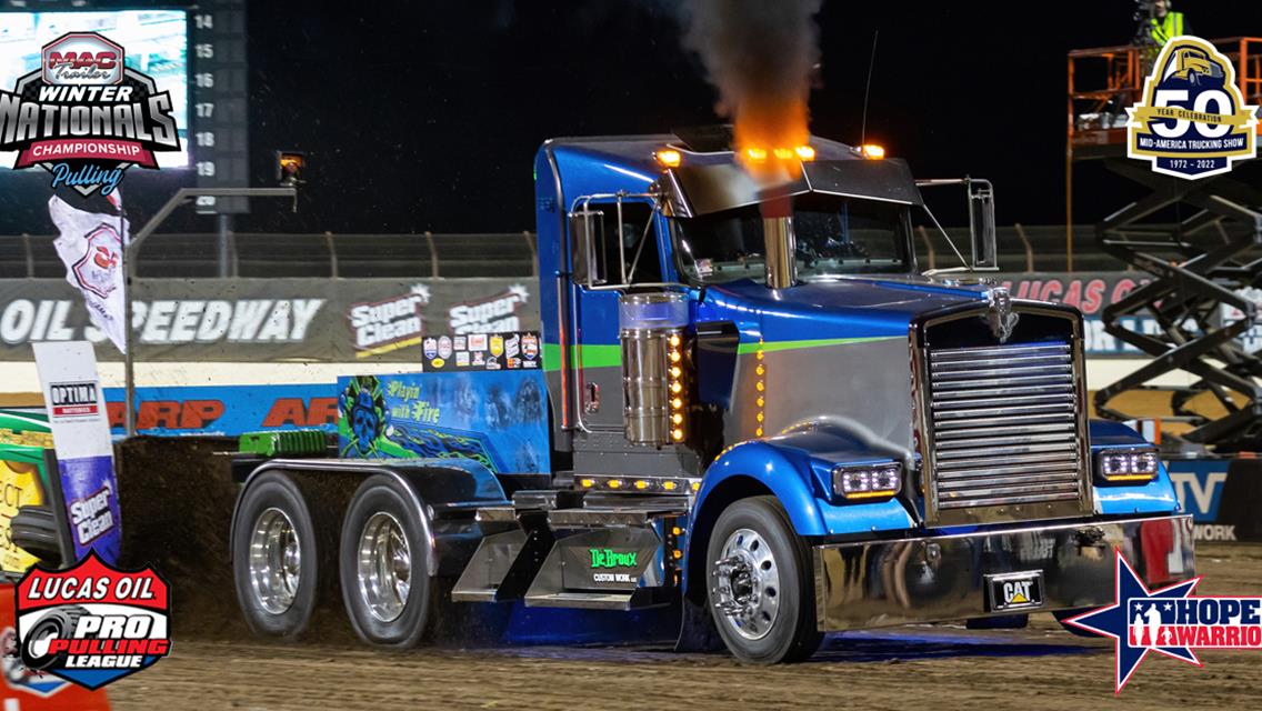 Stellar Lineup of Pulling’s Biggest Stars Announced for MAC Trailer Winter Nationals