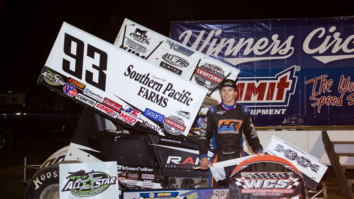 Sheldon Haudenschild dominates for Arctic Cat All Star win at Wayne County Speedway