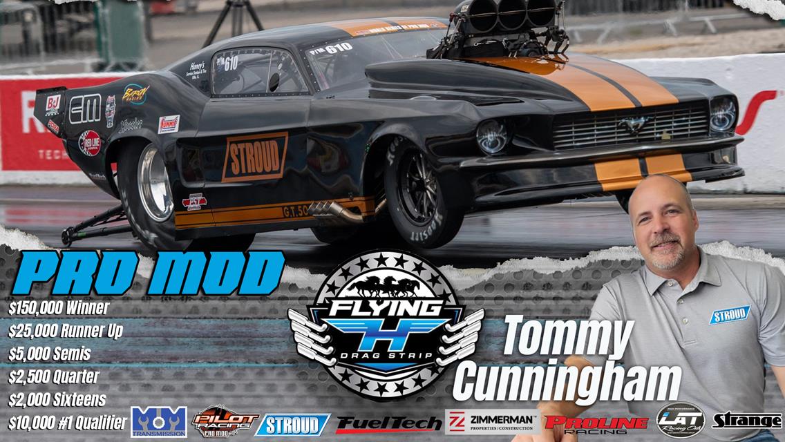 Stroud Safety&#39;s Tommy Cunningham will race at Smack Down 2024 in his Screw-Blown Mustang