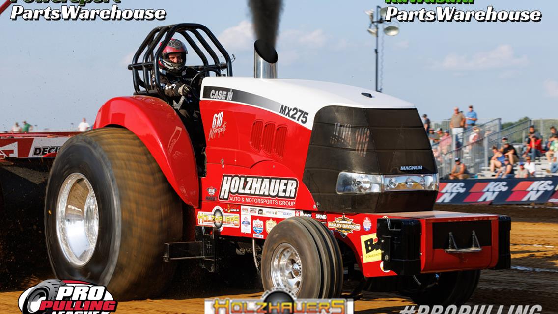 Holzhauer Partners with Pro Pulling League with Champions Tour and Hart&#39;s Diesel Silver Series Sponsorships