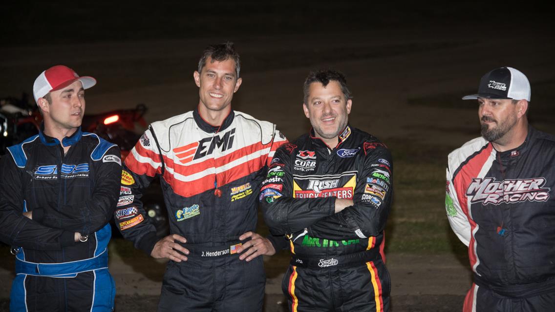 BDS rebounds from tough first night in Texas to a top ten finish on night two of Tony Stewart’s Texas Sprint Car Nationals
