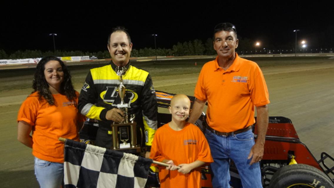 NICK SAPP DRIVES TO 1ST WIN OF THE SEASON IN MOD LITES