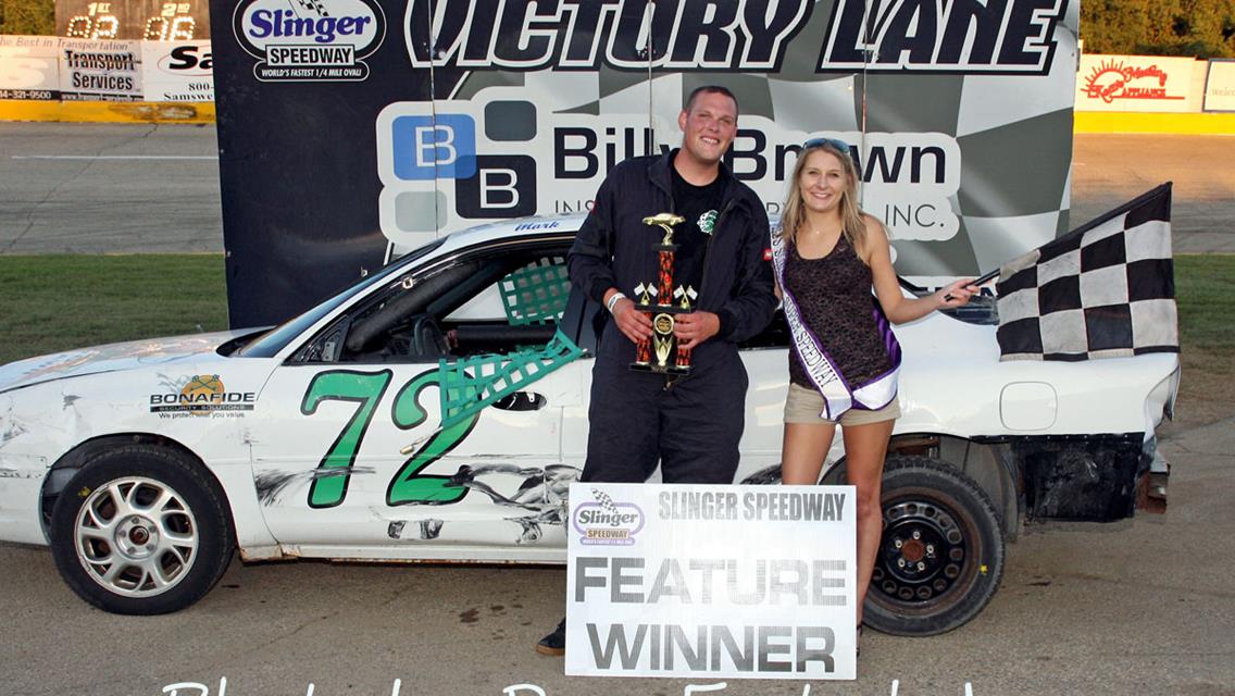 Nottestad wins &#39;Back In The Day&#39; 50-Lap Late Model Feature at Slinger