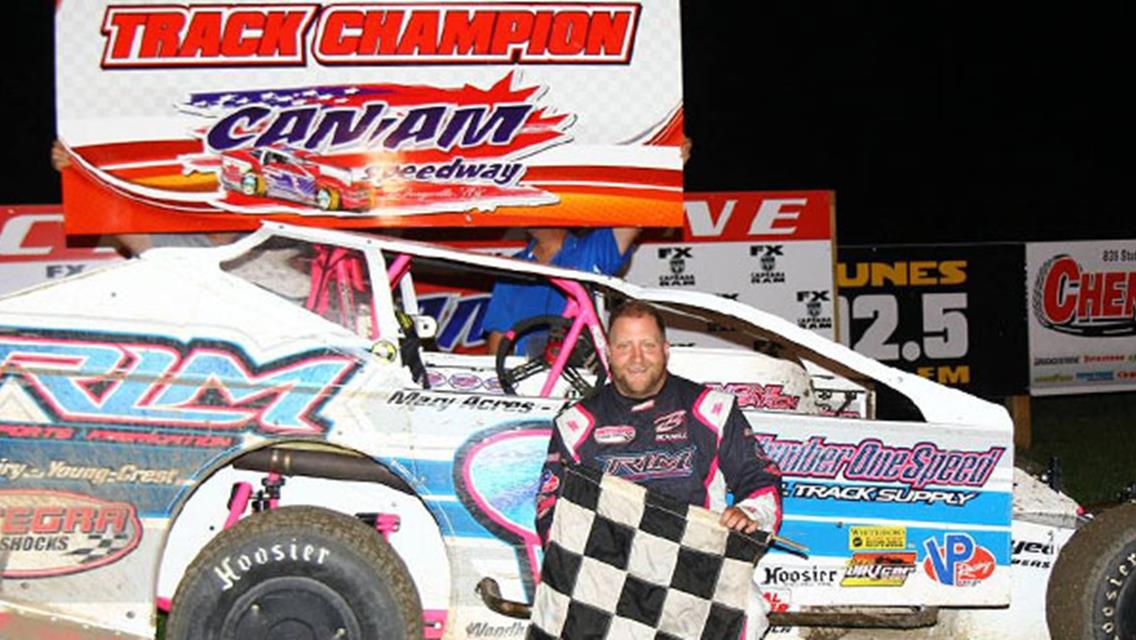 Another Check In The Win Column Friday Night At Can-Am For Billy Dunn