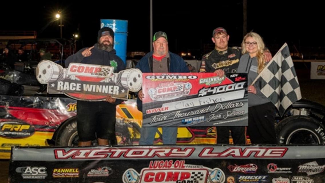 Clay Fisher Capitalizes to Win 15th Annual CCSDS Gumbo Nationals Opener