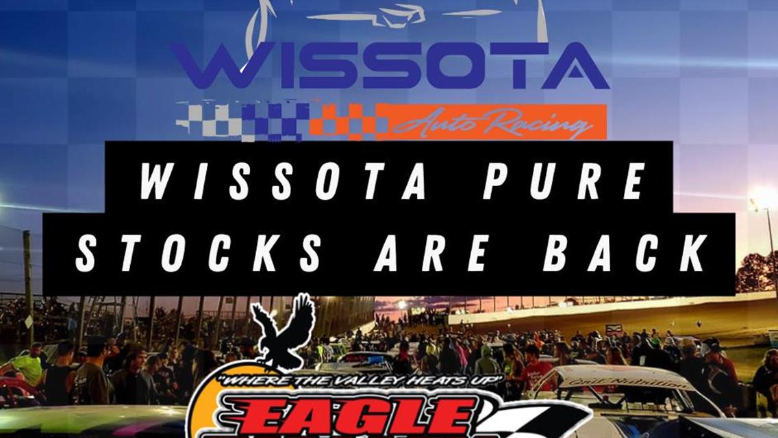 WISSOTA to sanction Pure Stocks at Eagle Valley Speedway for remainder of 2023 season