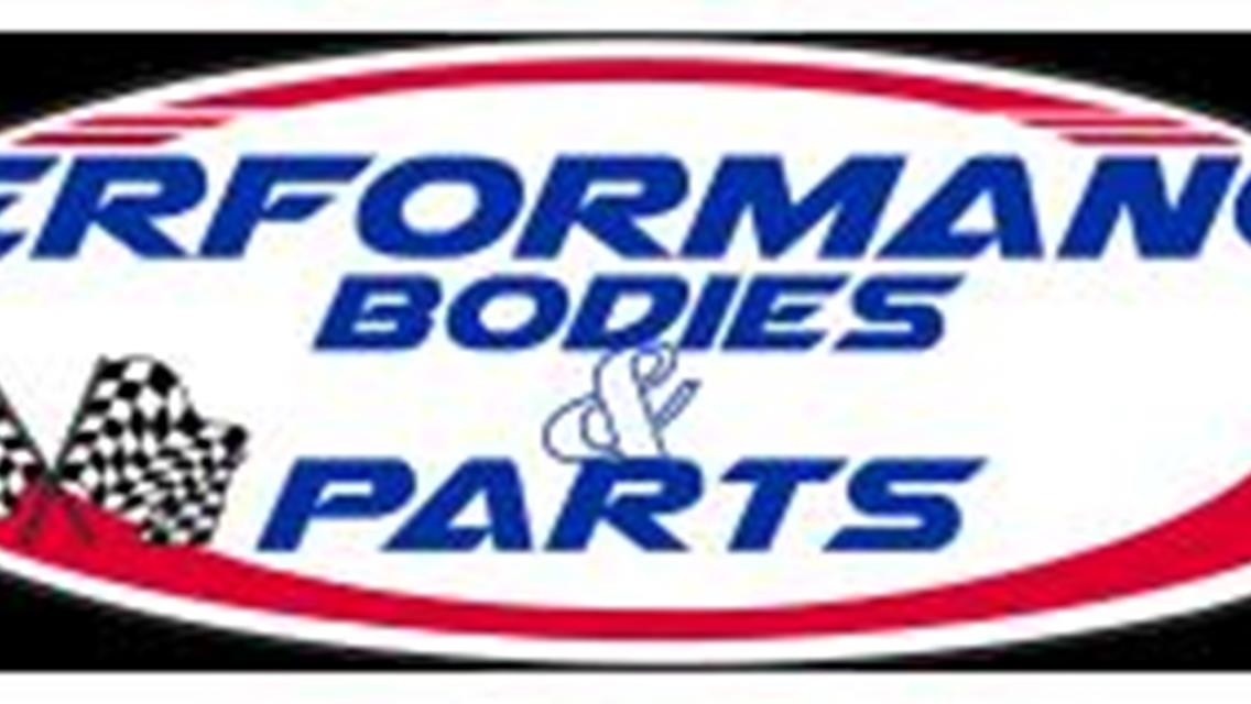 PERFORMANCE BODIES TO AWARD NIGHTLY $100 GIFT CARD FOR &quot;NOSED OUT&quot; RECIPIENT IN STOCKS, ECONO MODS OR UMP MODS