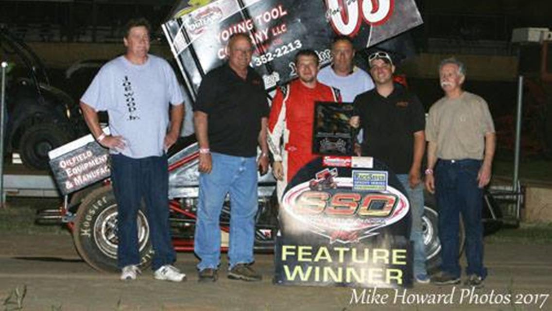 Wood Claims Sprint Series of Oklahoma Victory at Wichita Speedway!