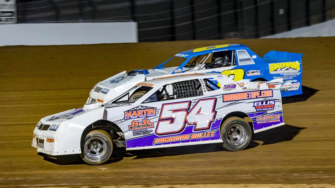 Hendrix, Taylor earn front-row starting spots for Big Buck 50 at Lucas Oil Speedway; Ferris takes ULMA win