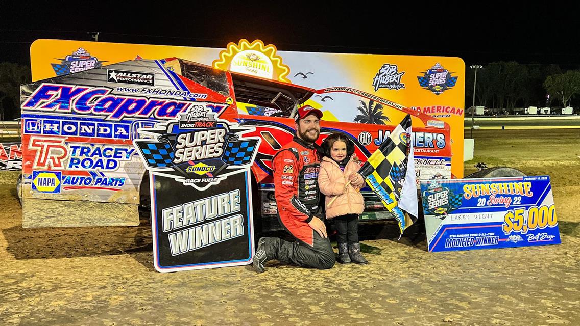 First Timer: Larry Wight Breaks into Short Track Super Series Victory Lane at All-Tech