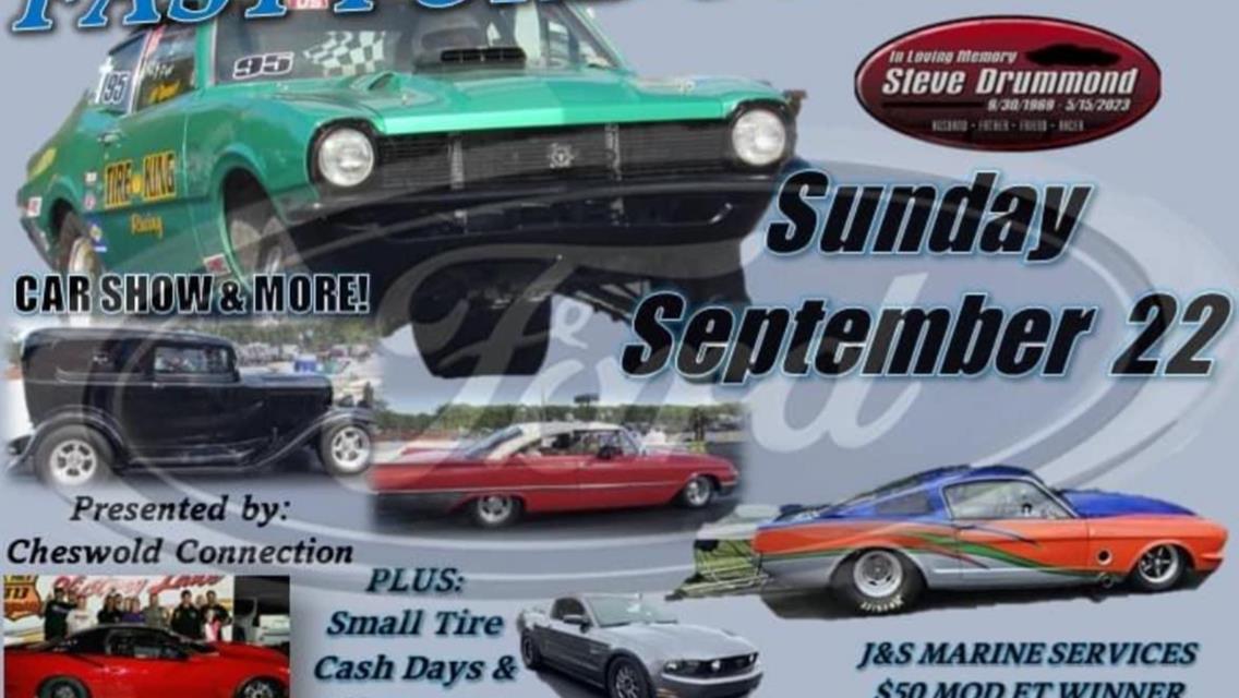 U.S.13 Dragway Run for the Rod and Fall Season Schedule Updates