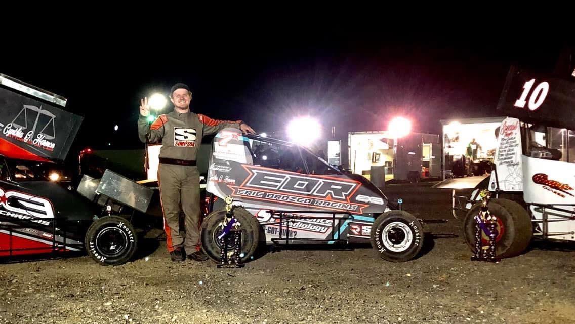 Kirkman Triples Up as Dennis, Mitchell and Smith Score Circus City Speedway Opening Wins