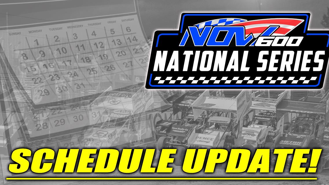 Saturated Grounds and Unfavorable Forecast Postpones NOW600 National Series Event to May 2-3 at Sweet Springs!