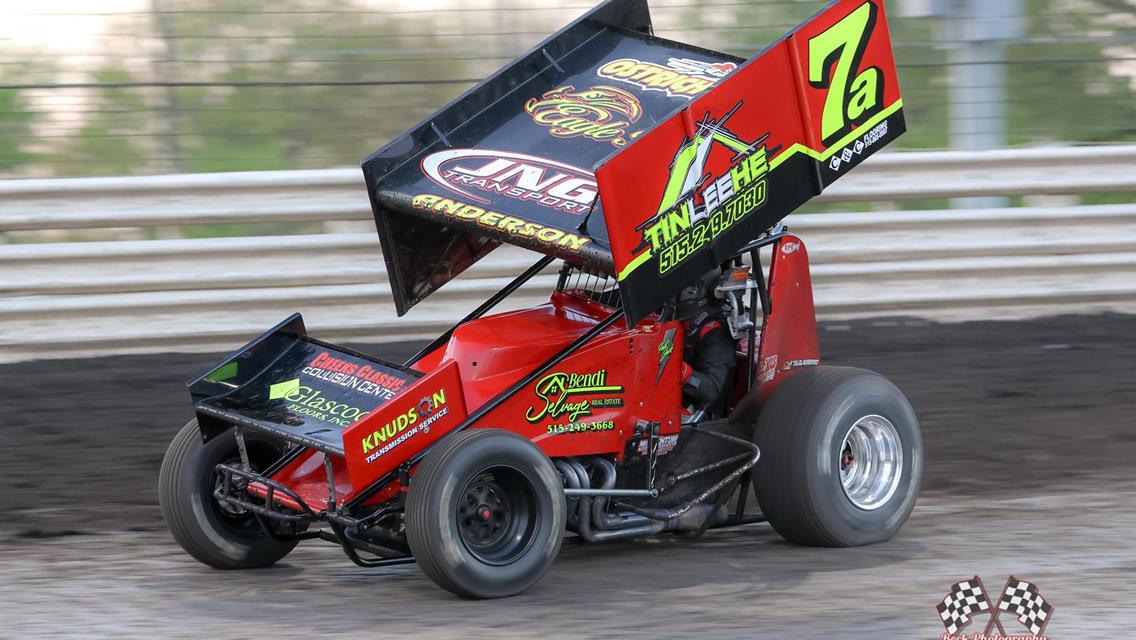 Fast Jack 2nd Quick practice night at Knoxville Raceway 4-25