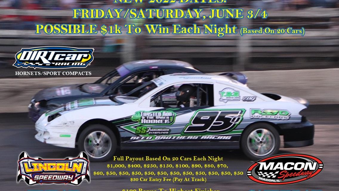 Ed Cain Trucking Hornet Challenge Weekend Up Next For Lincoln &amp; Macon Speedways