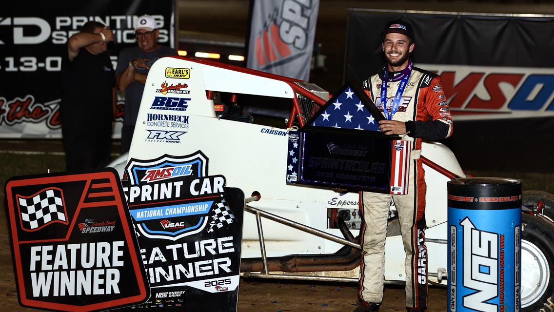 FULL HOUSE for Carson Garretts first-time series win at LPS!