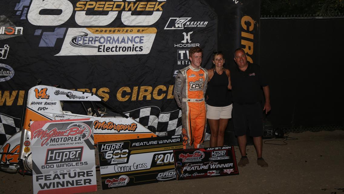 Connor Gross-Hyper Speedweek Winner