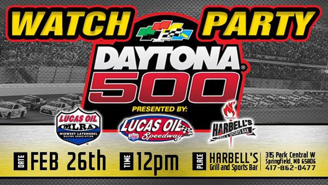 Daytona 500 watch party at Harbell&#39;s