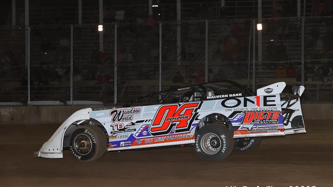 Maquoketa Speedway (Maquoketa, IA) – Malvern Bank East Series – May 24th, 2025. (Mike Ruefer Photo)