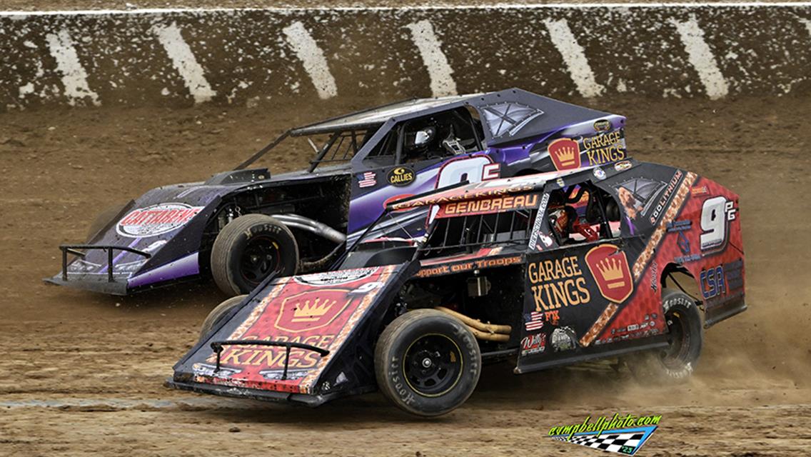 Bowersock wins rain shortened modified feature, NRA Sprints and Thunderstock features to be made up at later date