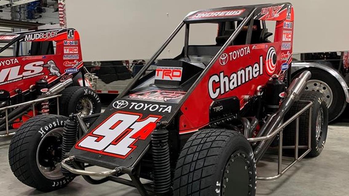 Andrews Pumped for Fourth Chili Bowl Midget Nationals Following Switch to Toyota