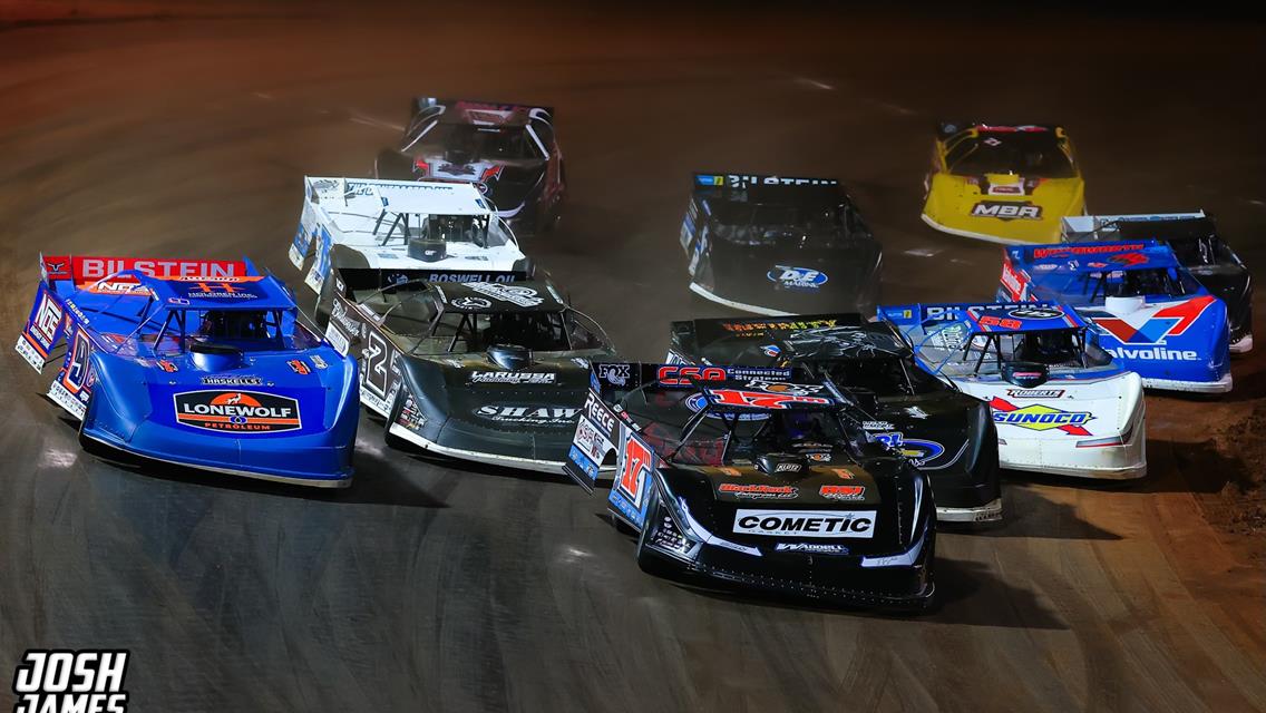 Smoky Mountain Speedway (Maryville, TN) – World of Outlaws Late Model Series – Tennessee Tipoff – March 14th-15th, 2025. (Josh James Artwork)