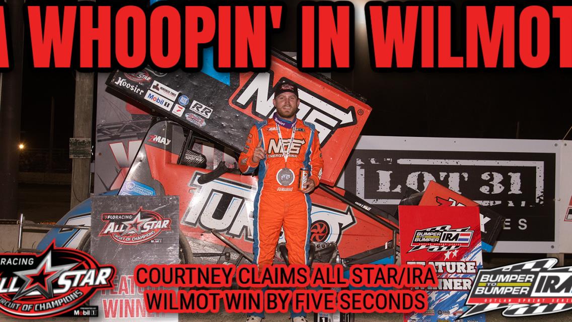 Tyler Courtney wins in Wilmot for fifth All Star victory of 2021