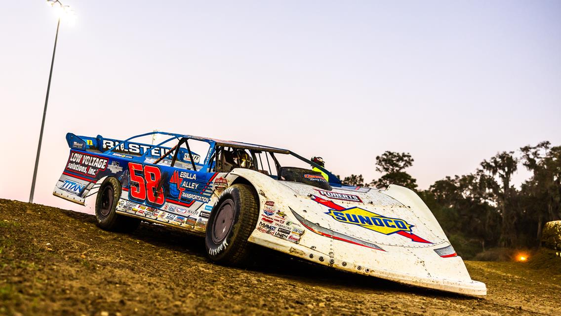 Ocala Speedway (Ocala, FL) – Lucas Oil Late Model Dirt Series – Winter Nationals – February 4th-8th, 2025. (Heath Lawson Photo)