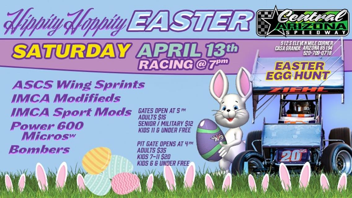 ASCS Southwest Hops Into Central Arizona Speedway For Pre Easter Extravaganza