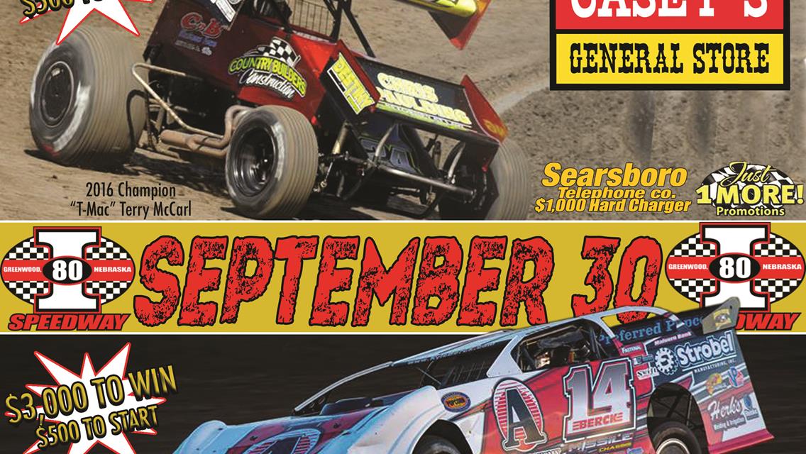 Fall Brawl ,  Saturday Sept 30 , ASCS National, Ne 360 Sprints